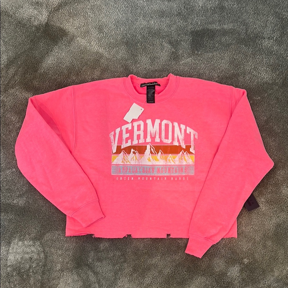 BMWT Prince Peter Collection Pink Vermont Sweatshirt (Girls Size L/14)
